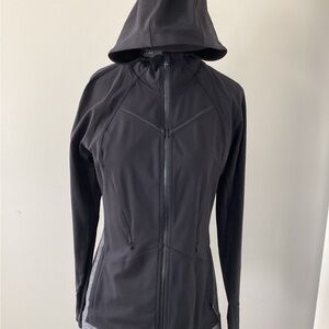 Lululemon Rain-On-Train-On Women's Black Heathered Jacket(size 6)